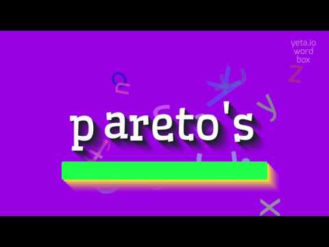 How to say "pareto's"! (High Quality Voices)