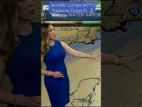 Always Beautiful Weather Girls #40 Jennifer Correa WPTV Palm Beach FL