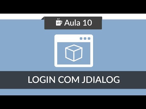 Interface Gráfica Java no Netbeans Aula 10 Criando Tela de Login com JDialog
