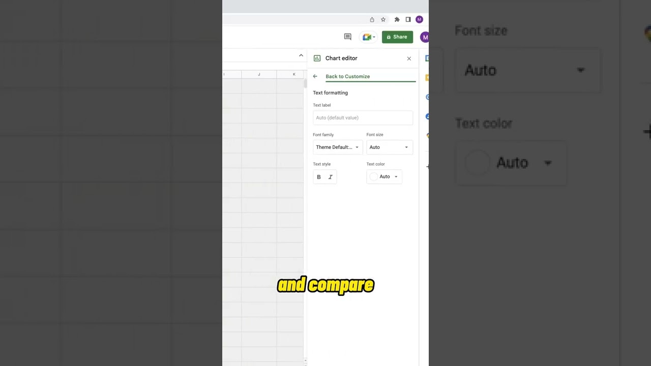 Progress report and Pie charts in Google Sheets
