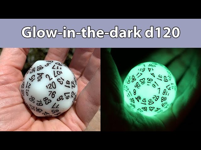 Glow-in-the-dark d120
