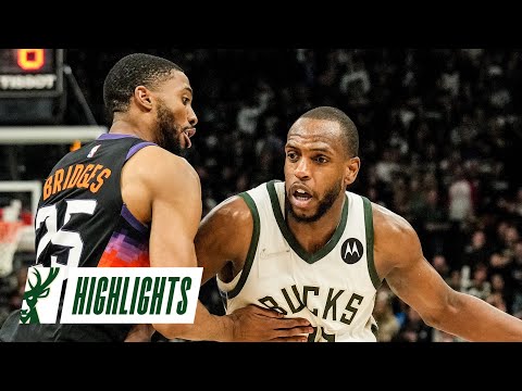 Highlights: Bucks 132 - Suns 122 | Khris Middleton Drops 44 Points |  3.6.22