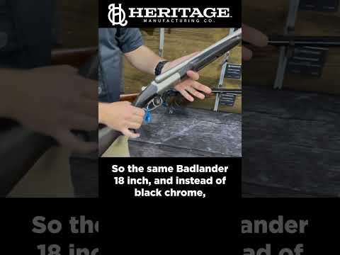 Heritage Badlander Series \u0026 Coachwhip Double Barrel Shotguns