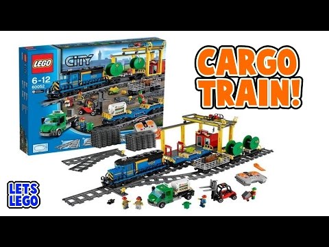 Lego City 60052 Cargo Train - Lego Speed Build