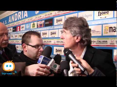 BIPRESS SPORT: Interviste post partita derby di calcio Andria - Taranto