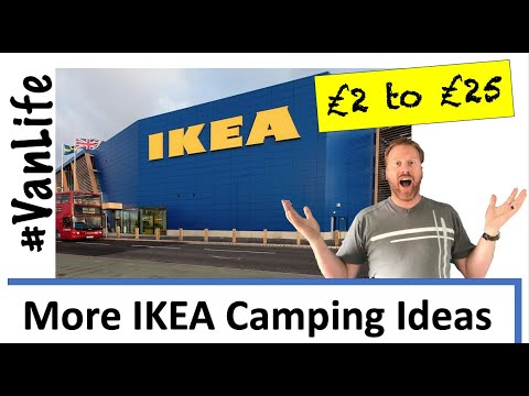 Top Camping and Campervan ideas from Ikea!  2025  Motorhome, RV, Caravan