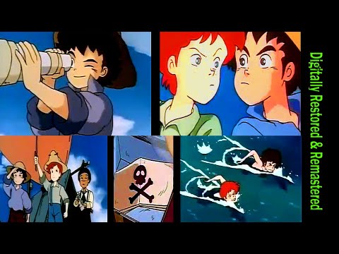 Tom Sawyer and Huckleberry Finn Full Animated Movie from Mark Twain's Imagination -  Restored