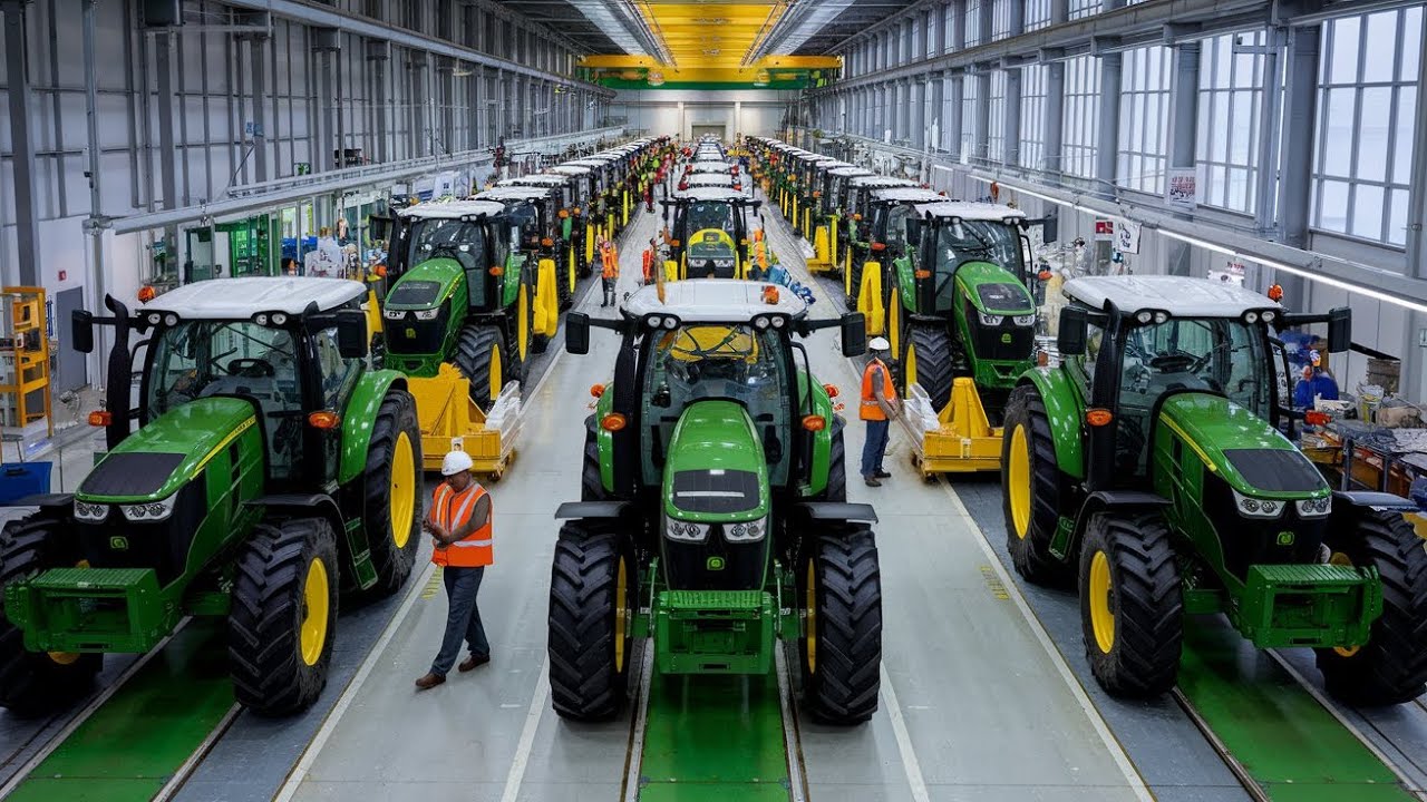 Building Power: Inside a Tractor Manufacturing Factory