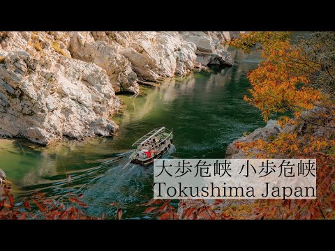 空から眺める吉野川の絶景/大歩危峡・小歩危峡　Ōboke and Koboke Gorges