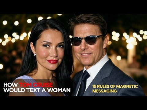 How Tom Cruise Would Text a Woman – 19 Rules of Magnetic Messaging