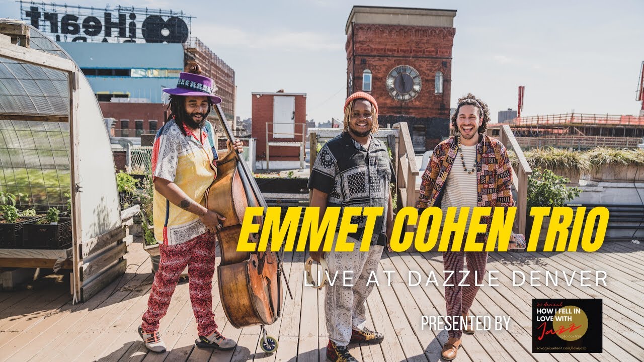 Emmet Cohen Trio Live at Dazzle Denver