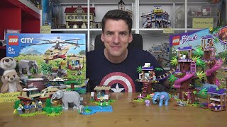 Neue Elefanten! Tierrettungen von City & Friends: LEGO® 60302 & 41424