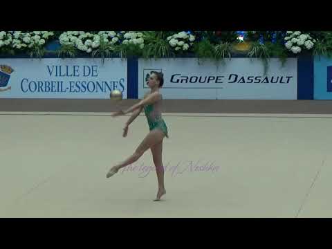 Karine WALTER (BRA) ball - 2018 Corbeil senior EF