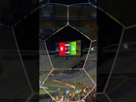 Santa Fe pierde 0-1 ante Cali. Pero Fagúndez brilló en soledad #SantaFe #Cali #FPC #Colombia #Futbol