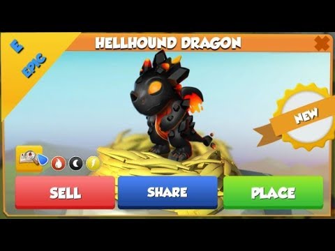 HELLHOUND DRAGON Hatching! Costume Quest Event Level 5 Continued! - DML #642