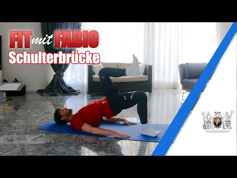 FIT MIT FABIO / Übung 4: Schulterbrücke