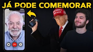 Trump ❤ Lula! Deu tudo certo (VÍDEO)