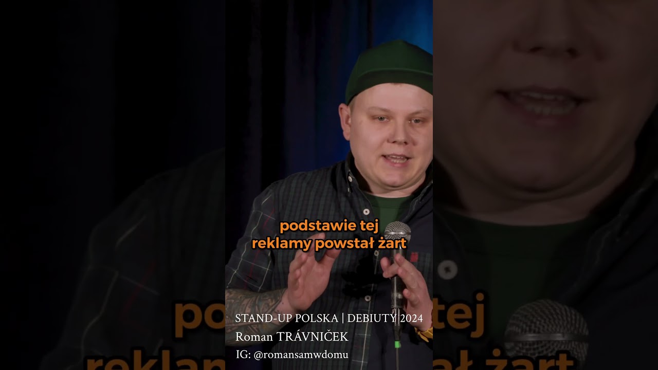🎤 Roman Trávniček - Udawane orgazmy (fragment) 📺 Zobacz całość! #polskistandup #śmieszne #humor