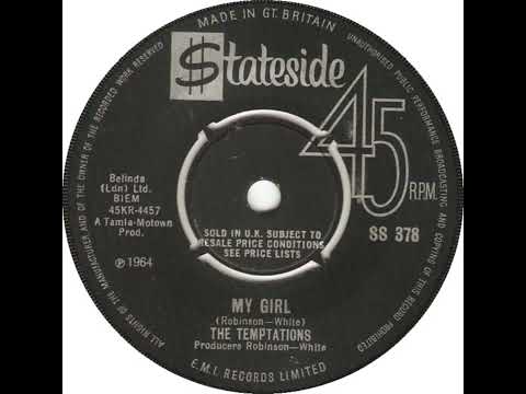 UK New Entry 1965 (77) The Temptations - My Girl