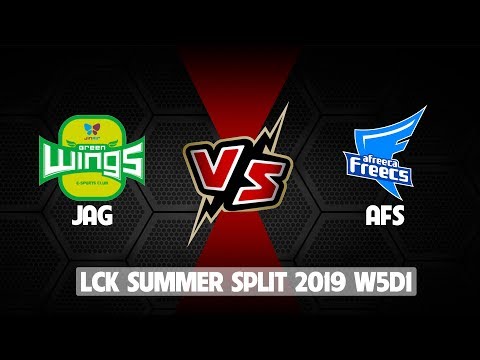 JAG vs AFS Highlights Game 2 LCK Summer 11-7-2019 Highlights