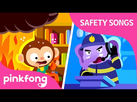 消防安全歌曲 - 屏風別動隊安全歌曲 - 屏風兒童歌曲 (Fire Safety Song | Pinkfong Rangers Safety Songs | Pinkfong Songs for Children)