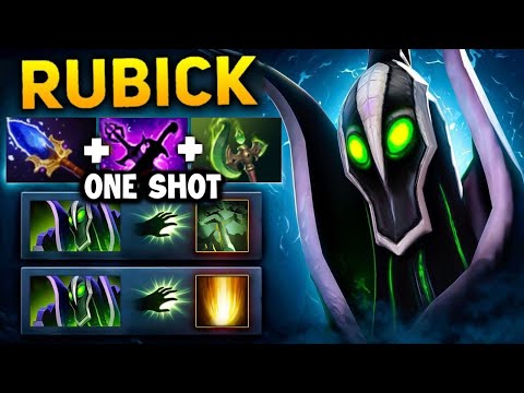 30 Kills Spell Steal Master Rubick 7.39c Patch 🔥🔥🔥Insane Damage One Shot | Dota