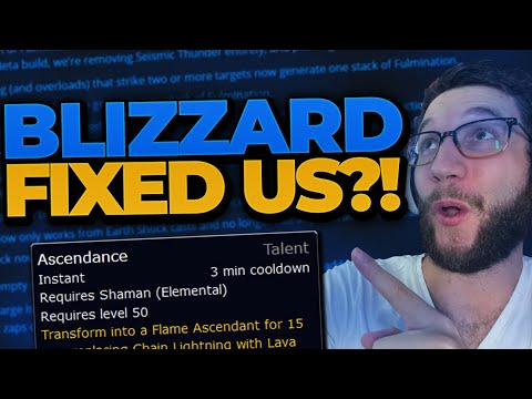 DID BLIZZARD FIX US?! HUGE ASCENDANCE CHANGES AND OTHER TALENTS | SHADOWLANDS SHAMAN CHANGES