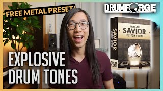 Video thumbnail for BEST ONE YET! Drumforge Savior Demo & Review (Free Preset) | Compared to Drumforge Bergstrand by James Zhan