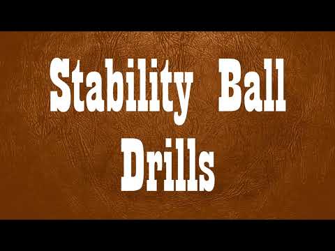 How to Bull Ride - Stability Ball Drills
