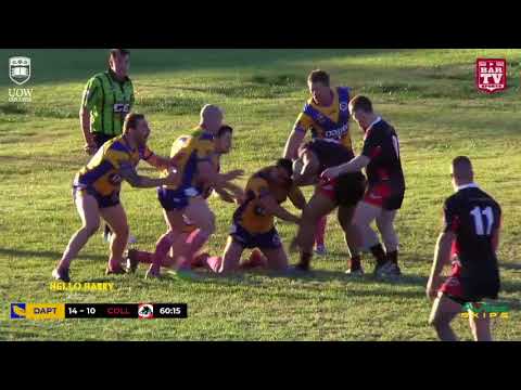 2018 IDRL 1st Grade Round 10 Highlights - Dapto Canaries Vs Collegians
