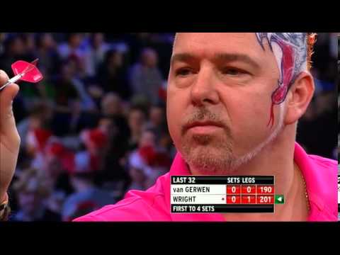 Van Gerwen v Wright | 1/5 | Round Two | World Darts Championship 2013