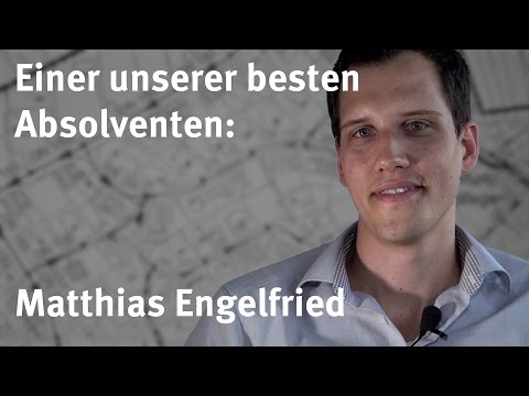 Einer unserer besten Absolventen: Matthias Engelfried