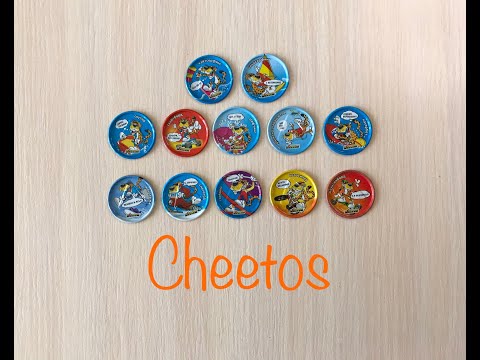 Cheetos коллекция, фишки, наклейки, переводки и тд.