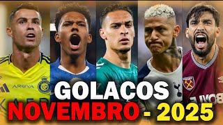 Os Maiores GOLAÇOS de NOVEMBRO 2025