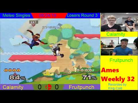 Ames Weekly 32 - Melee Singles - Losers Round 3 - Calamity vs Fruitpunch