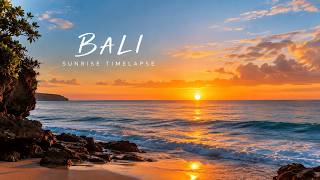 Bali Sunrise Timelapse 🌅 Beautiful Morning in Bali