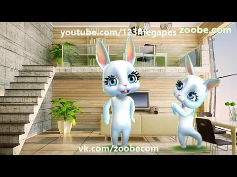 Zoobe Зайка Папа с лестницы упал!