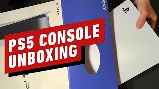 PS5 Console Unboxing