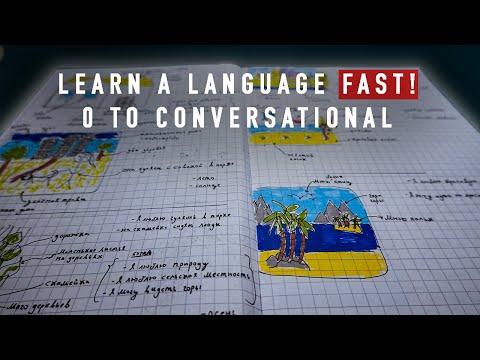 How to Learn a Language FAST! | A Guide to Conversational Fluency