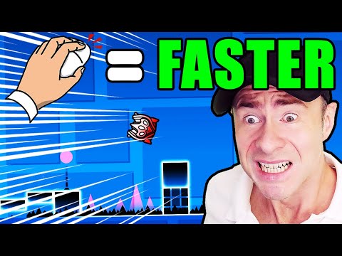 The ROBTOP LEVELS but EVERY CLICK THE LEVEL GOES FASTER