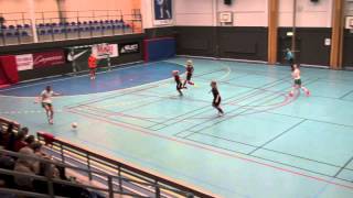 preview picture of video 'Hammarby-Enskede, Final Errea-Cup, 2012, 1-2, 16 Dec 2012 i Tumba. Damfotboll.'
