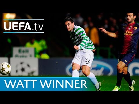 Tony Watt goal: See how Celtic beat Barcelona in 2012