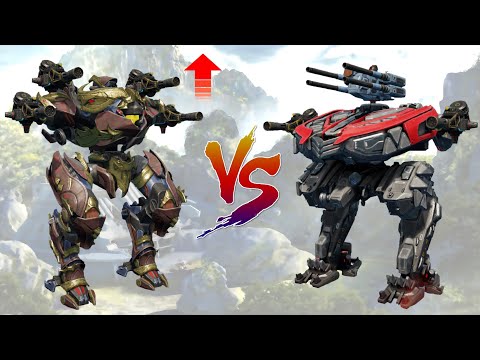 [WR] Buffed Heimdall VS Luchador - Comparison | War Robots Test Server