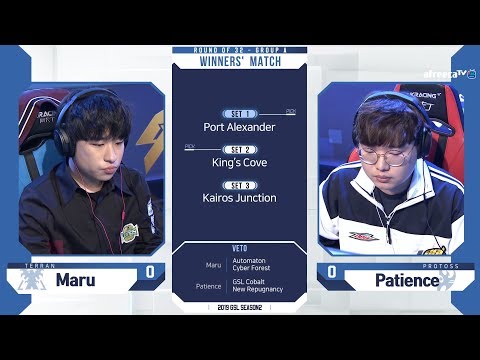 Maru vs Patience TvZ - Round 32 Group A Match 3 - 2019 GSL Season 2