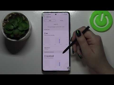 How to Check Total Screen Time in SAMSUNG Galaxy Note 10 Lite – Digital Wellbeing Options