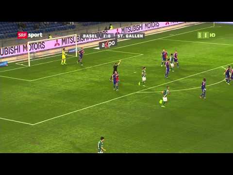 2013/14: 12. Runde - FC Basel vs St Gallen 3:0 (1:0)