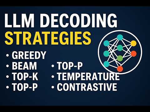 GenAI: LLM Decoding Strategies Explained | Greedy, Beam, Top-k, Top-p, Temperature, Contrastive