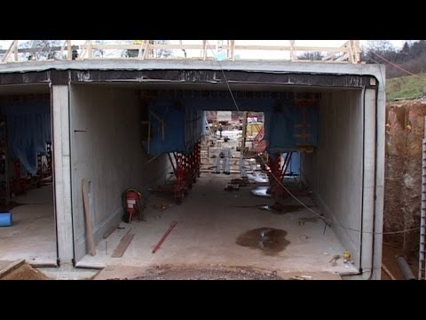 Vor 10 Jahren: Ein Besuch auf der B 93-Tunnelbaustelle