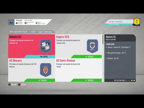 FIFA20 SBC / DCE LIGUE 1 CONFORAMA  - AMIENS SC - SOLUTION PAS CHER
