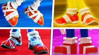 Sonic The Hedgehog Movie Choose Your Favourite Shoes (Super Sonic Boom vs Sonic Movie 2 Minecraft)